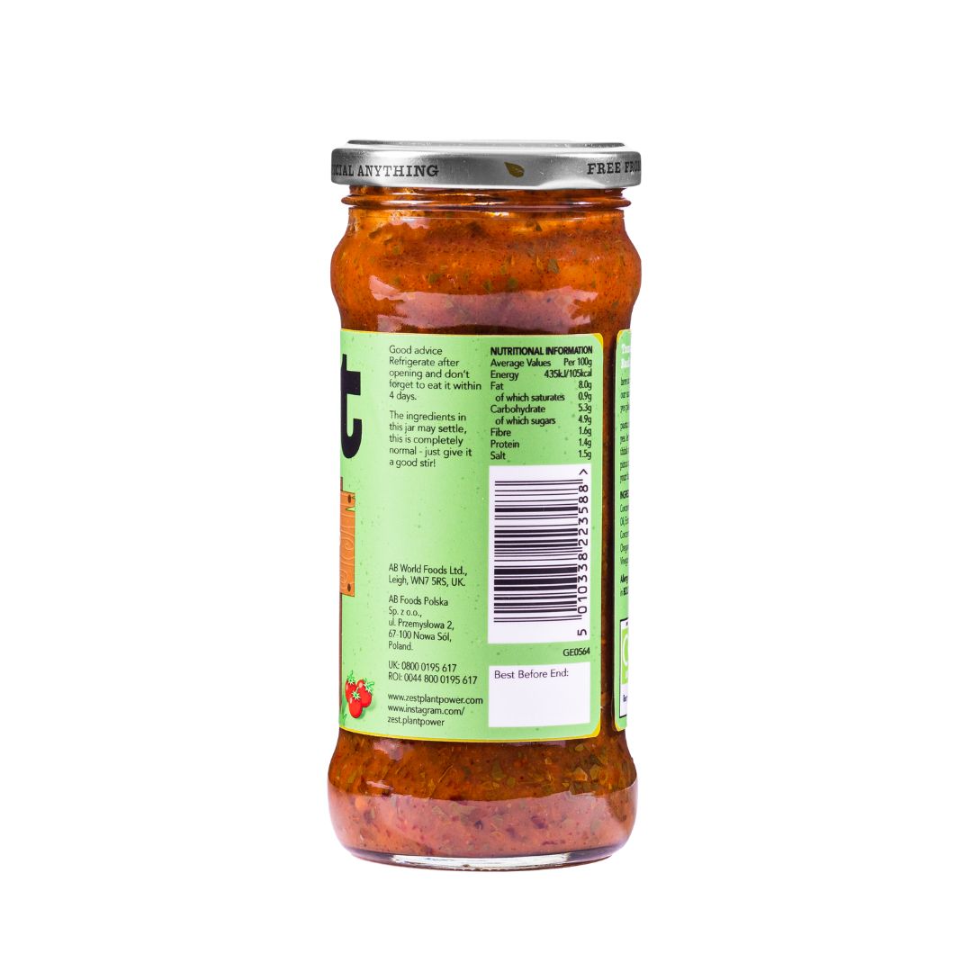 Tomato, Basil & Oregano Pasta Sauce 340g